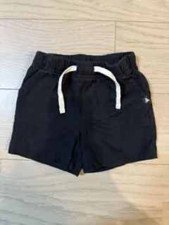 【最終値下げ‼︎新品未使用‼︎】baby gap 黒 ハーフパンツ ベビーサイズ