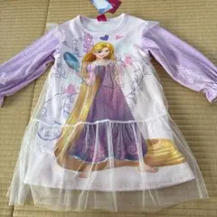 ラプンツェル　ナイトワンピ　パジャマ　ルームウェア　ワンピース　100 105