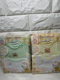 Sorridere 半袖ロンパース 90cm 2枚組×2セット