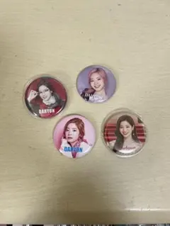 TWICE ダヒョン 缶バッチミラー 6周年 メッセージカード付き TWICE ダヒョン 缶バッチミラー 6周年 メッセージカード付き