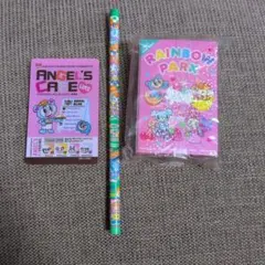 激レア！エンジェルブルー☆チョコベビー風シャー芯ケースセット