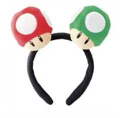 スーパーキノコ/1UPキノコ カチューシャ