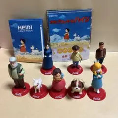 コカ・コーラ アルプスの少女ハイジ　コレクションフィギュア 全８種類