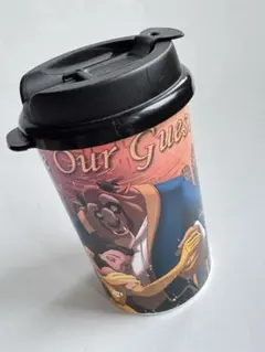 WDW美女と野獣 マグカップ 蓋付き ウォルト・ディズニー・ワールド