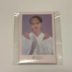 SEVENTEEN セブチ LOVE ジュン 缶バッジ スクエア