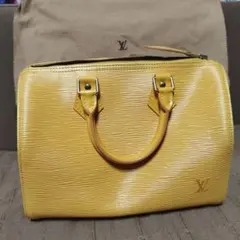 Louis Vuitton イエロー エピボストンバック