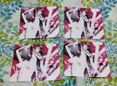 朽木白哉　BLEACH　イラストカード　4枚セット