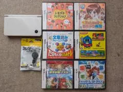 ニンテンドーDS LL ホワイト ゲームソフト6本セット
