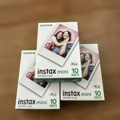 FUJIFILM instax miniインスタントフィルム 10枚入30シート