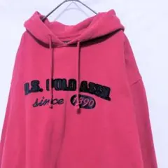 U.S.POLO ASSN スウェット パーカー XL 良フェード 古着のサムネイル
