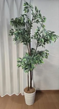 送料無料 光触媒人工観葉植物ユーカリ高さ130cm フェイクグリーン