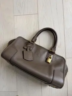 正規品LOEWE ロエベ アマソナ28 ハンドバッグ ブラウンのサムネイル