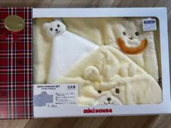 【ミキハウス】バスポンチョセット くま イエロー 箱無し