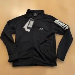 新品　サイズ140 オークリー トラックジャケット　ブラックのサムネイル