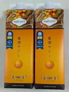 豊潤サジー 1000ml×２本セット 豊潤サジー 1000ml×2本セット サジージュース【紙パックタイプ】 鉄