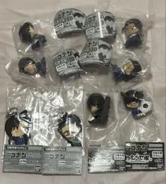 名探偵コナン ガチャガチャ フィギュア ちぢませ隊 ねむらせ隊 まとめ売り