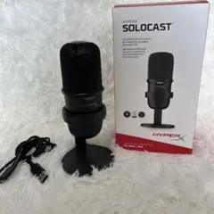 HyperX SoloCast USBマイク ゲーミング 美品