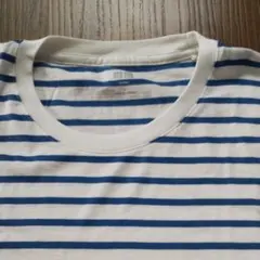 ユニクロ スーピマコットン ボーダー Tシャツ 半袖