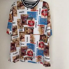 PLAYBOY 総柄 半袖 Tシャツのサムネイル
