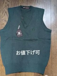 MARIOGIORGI グリーンベスト(新品未使用タグ付き)