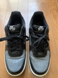 Nike Air Force 1 ブラック グレー25.5cm