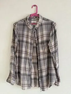 American Eagle 薄手 冷房対策にも 長袖シャツ　Mサイズのサムネイル