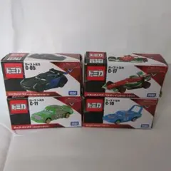 カーズ　トミカ　フランチェスコ　キング　チックヒックス　ジャクソンストーム　4台
