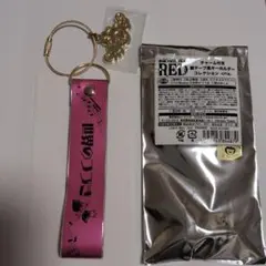 ワンピース FILM RED チャーム付き 銀テープ風キーホルダー UTA