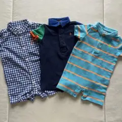 Ralph Lauren ロンパース 3点セット 6M 70cm