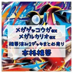 〖大特価✨️〗ポケモンカード ポケカ 構築済みデッキ 2セット まとめ売り