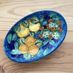 マヨリカ焼き 装飾タイル 20cm パープル幾何学 - メルカリ