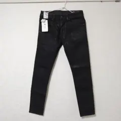 未使用　28サイズ　DIESEL　ラメ　ジョグジーンズ　スキニーデニム ブラック