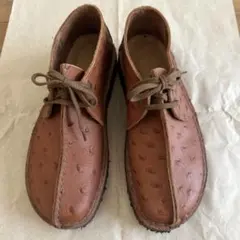 Clarks Desert Trek オーストリッチ型押し ブラウンのサムネイル