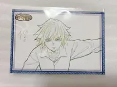 冨岡義勇　キメツ学園　特典　原画　ポストカード　鬼滅の刃　カフェ 鬼滅の刃 鬼滅の宴 特別編 キメツ学園 原画 ポストカード 冨岡義勇