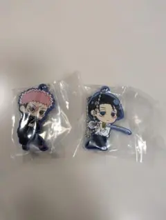 呪術廻戦 でふぉらばキーホルダー　虎杖&伏黒