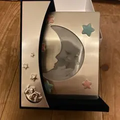 月と星のデザイン フォトフレーム 日本にはない！ イギリスからもらったレア物。のサムネイル