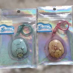 【新品】すみっコぐらし とかげ＆とんかつ ぷっくりったいキーホルダー 2個セット
