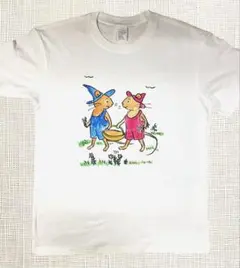 未着用　ぐりとぐら　Tシャツ　綿100% Lサイズ　大きめイラスト