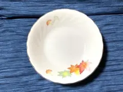 FINE CHINA JAPAN 紅葉デザイン　洋皿　 5枚セット