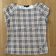 BURBERRY BLUE LABEL ノバチェックリボンT 38イエロー - メルカリ