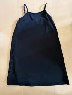ノースリーブ ブラック ワンピース