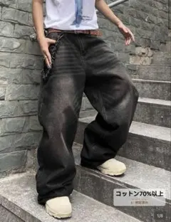 SHEIN デニム ダメージジーンズ