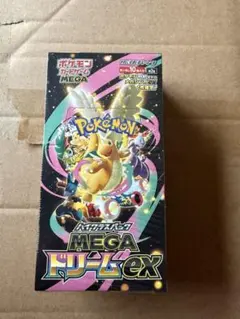 シュリンク付きポケモンカードMEGA ハイクラスパック　ドリーム ex　1BOX