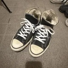 コンバース ct70 ハイカット CONVERSE 26~28cm 紐交換済