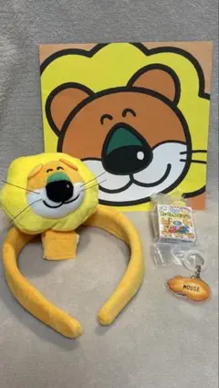 たべっ子どうぶつLAND らいおん　カチューシャ　ガチャ　セット売り