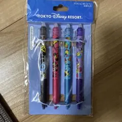 東京ディズニーリゾート こすると消えるボールペン 4本セット