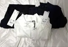 スーピマコットン モックネックT （長袖）3枚セット ユニクロ ジルサンダー