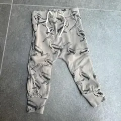 arkakara ペリカン柄 ロングパンツ XS