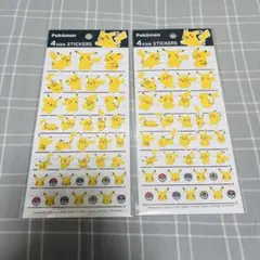 ポケモン限定ステッカー 日本限定 ピカチュウ 新品