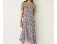 Lily Brown チューリップキャミワンピースセット パープル 1度着用
